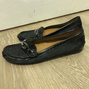 Ladies coach slip on shoes size 7.5